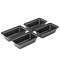 4 Pieces Mini Loaf Pans, Non-Stick Baking Bread Pan, Carbon Steel Bakeware